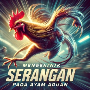 Mengenal Teknik Serangan Jalu pada Ayam Aduan